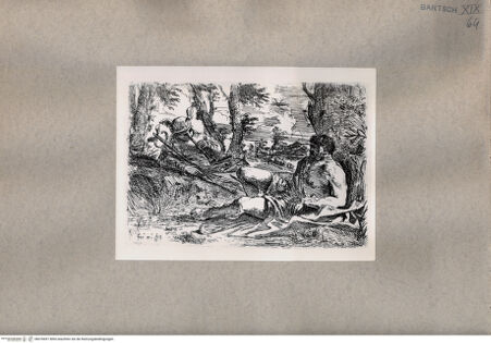 Vorderseite von  [http://creativecommons.org/publicdomain/mark/1.0/] Merkur und Argus - , bh076697. Foto.