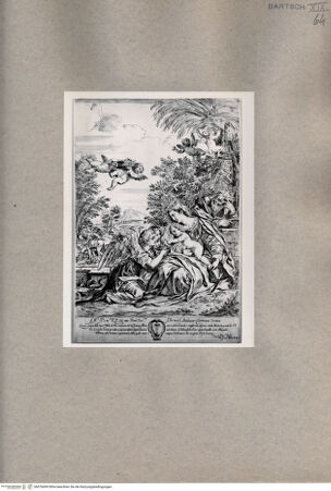 Vorderseite von  [http://creativecommons.org/publicdomain/mark/1.0/] Flucht nach Ägypten - , bh076699. Foto.