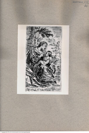 Vorderseite von  [http://creativecommons.org/publicdomain/mark/1.0/] Madonna mit Kind - , bh076700. Foto.