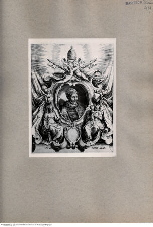 Vorderseite von  [http://creativecommons.org/publicdomain/mark/1.0/] Papst Urban VII. - , bh076709. Foto.