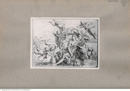 Vorderseite von  [http://creativecommons.org/publicdomain/mark/1.0/] Raub der Europa - , bh076714. Foto.