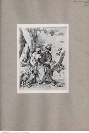 Vorderseite von  [http://creativecommons.org/publicdomain/mark/1.0/] Mars, Venus und Amor - , bh076718. Foto.