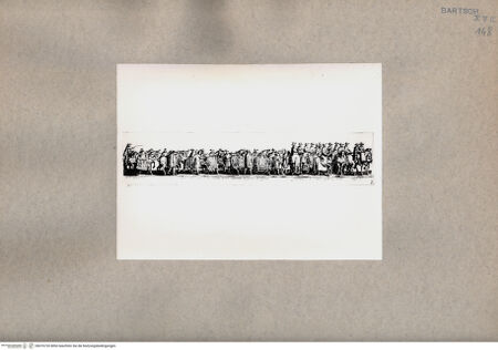 Vorderseite von  [http://creativecommons.org/publicdomain/mark/1.0/] Reiterumzug, Detail - , bh076720. Foto.