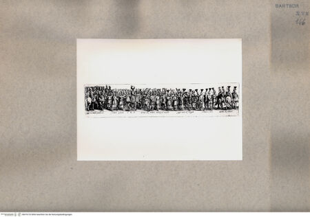 Vorderseite von  [http://creativecommons.org/publicdomain/mark/1.0/] Reiter, Detail - , bh076723. Foto.