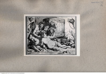 Vorderseite von  [http://creativecommons.org/publicdomain/mark/1.0/] Lilena (Bacchantenszene) - , bh076776. Foto.