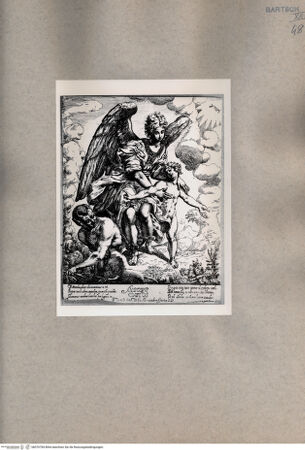 Vorderseite von  [http://creativecommons.org/publicdomain/mark/1.0/] Erzengel - , bh076784. Foto.