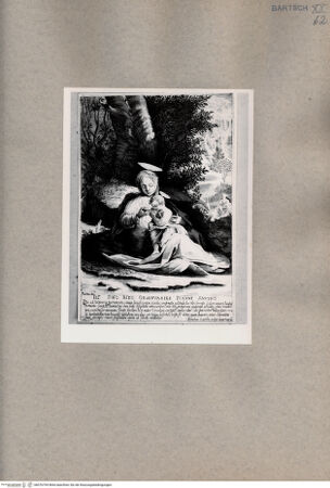 Vorderseite von  [http://creativecommons.org/publicdomain/mark/1.0/] Madonna mit Kind - , bh076794. Foto.