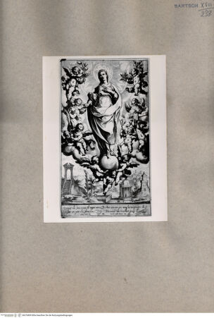 Vorderseite von  [http://creativecommons.org/publicdomain/mark/1.0/] Madonna mit Kind - , bh076809. Foto.