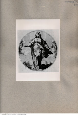 Vorderseite von  [http://creativecommons.org/publicdomain/mark/1.0/] Madonna mit Kind - , bh076811. Foto.