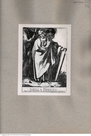 Vorderseite von  [http://creativecommons.org/publicdomain/mark/1.0/] Phrygische Sibylle - , bh076818. Foto.