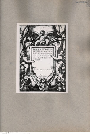 Vorderseite von  [http://creativecommons.org/publicdomain/mark/1.0/] Das Frontispiz - , bh076826. Foto.