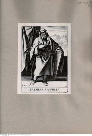 Vorderseite von  [http://creativecommons.org/publicdomain/mark/1.0/] Der Prophet Jeremia - , bh076830. Foto.