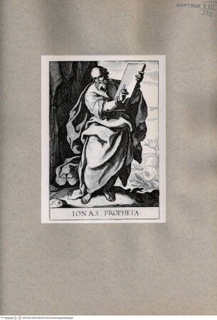 Vorderseite von  [http://creativecommons.org/publicdomain/mark/1.0/] Der Prophet Jona - , bh076832. Foto.