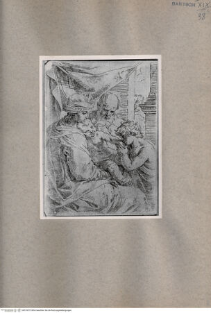 Vorderseite von  [http://creativecommons.org/publicdomain/mark/1.0/] Heilige Familie - , bh076875. Foto.