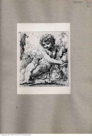 Vorderseite von  [http://creativecommons.org/publicdomain/mark/1.0/] Heiliger Johannes - , bh076881. Foto.