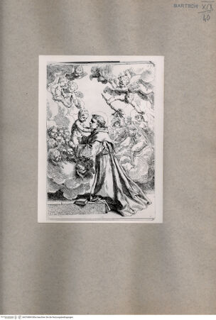 Vorderseite von  [http://creativecommons.org/publicdomain/mark/1.0/] Heiliger Antonius - , bh076884. Foto.