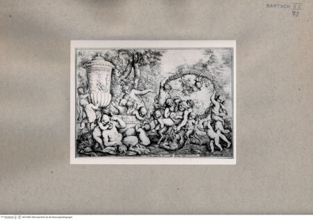 Vorderseite von  [http://creativecommons.org/publicdomain/mark/1.0/] Bachanal - , bh076887. Foto.