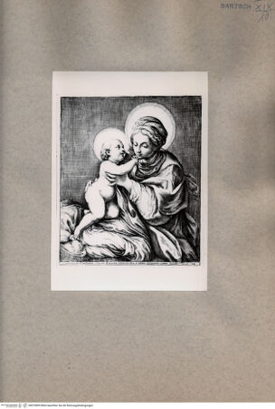Vorderseite von  [http://creativecommons.org/publicdomain/mark/1.0/] Madonna mit Kind - , bh076899. Foto.