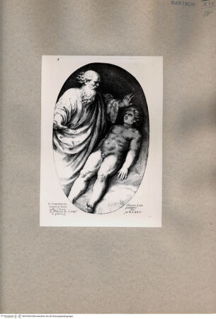 Vorderseite von  [http://creativecommons.org/publicdomain/mark/1.0/] Die Erschaffung des Menschen - , bh076904. Foto.