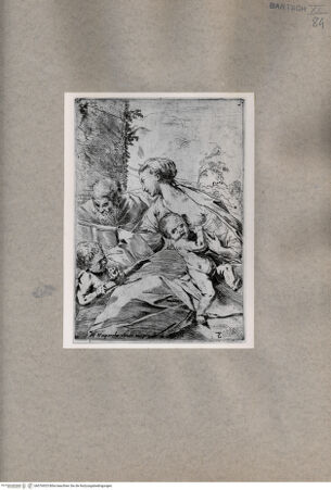 Vorderseite von  [http://creativecommons.org/publicdomain/mark/1.0/] Heilige Familie - , bh076925. Foto.