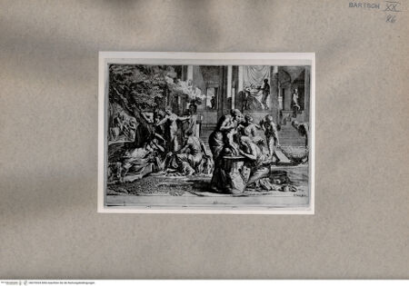 Vorderseite von  [http://creativecommons.org/publicdomain/mark/1.0/] Thetis und Achilles - , bh076934. Foto.