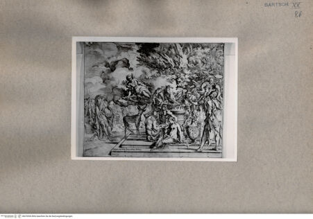 Vorderseite von unbekannt [http://creativecommons.org/publicdomain/mark/1.0/] Die Opferung der Iphigenie - , bh076936. Foto.