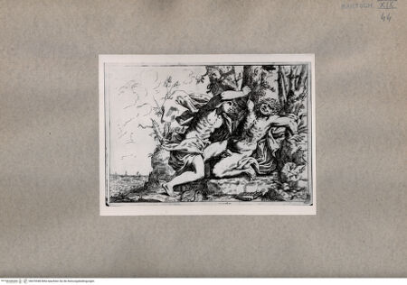 Vorderseite von  [http://creativecommons.org/publicdomain/mark/1.0/] Apollo und Marsyas - , bh076948. Foto.