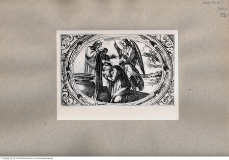 Vorderseite von  [http://creativecommons.org/publicdomain/mark/1.0/] Martyrium der heiligen Lucina - , bh076958. Foto.