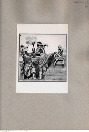 Vorderseite von  [http://creativecommons.org/publicdomain/mark/1.0/] Zwei Apostel und fünf Engel - , bh076969. Foto.