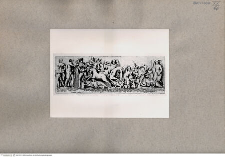 Vorderseite von  [http://creativecommons.org/publicdomain/mark/1.0/] Fries mit Medea - , bh076973. Foto.