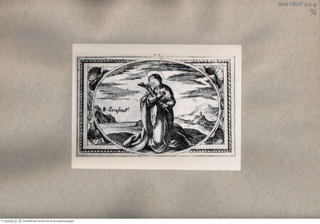 Vorderseite von  [http://creativecommons.org/publicdomain/mark/1.0/] Heilige Serafina - , bh076984. Foto.