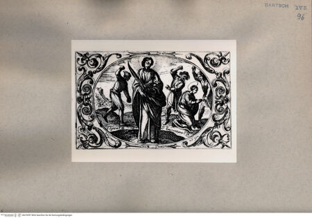 Vorderseite von  [http://creativecommons.org/publicdomain/mark/1.0/] Heilige Agnese und Martyrium der heiligen Emerenziana - , bh076997. Foto.