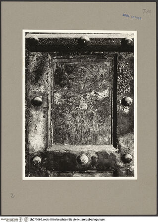 Vorderseite von  [http://creativecommons.org/publicdomain/mark/1.0/] Landschaft mit vier Männern - , bh077065_recto. Foto.