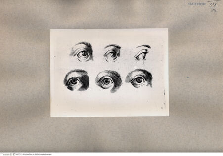 Vorderseite von  [http://creativecommons.org/publicdomain/mark/1.0/] Ohrstudien - , bh077073. Foto.