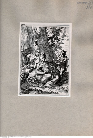 Vorderseite von  [http://creativecommons.org/publicdomain/mark/1.0/] Heilige Familie - , bh078591. Foto.