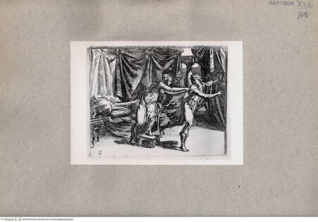 Vorderseite von  [http://creativecommons.org/publicdomain/mark/1.0/] Joseph und die Frau des Potiphar - , bh078605. Foto.