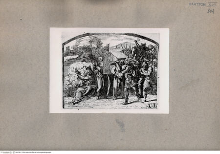 Vorderseite von  [http://creativecommons.org/publicdomain/mark/1.0/] Durchquerung des Jordan durch die Israeliten - , bh078611. Foto.