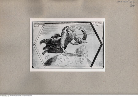 Vorderseite von  [http://creativecommons.org/publicdomain/mark/1.0/] Erschaffung von Himmel und Erde - , bh078615. Foto.