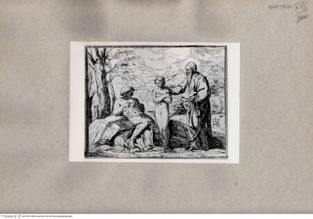 Vorderseite von  [http://creativecommons.org/publicdomain/mark/1.0/] Erschaffung von Adam und Eva - , bh078618. Foto.