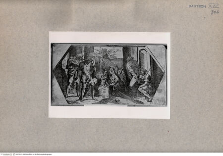 Vorderseite von  [http://creativecommons.org/publicdomain/mark/1.0/] Anbetung der Hirten - , bh078622. Foto.