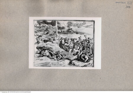 Vorderseite von  [http://creativecommons.org/publicdomain/mark/1.0/] Durchquerung des Roten Meeres - , bh078636. Foto.