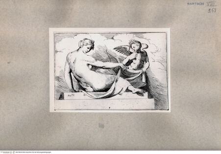 Vorderseite von  [http://creativecommons.org/publicdomain/mark/1.0/] Venus - , bh078654. Foto.