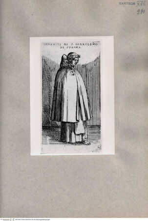 Vorderseite von  [http://creativecommons.org/publicdomain/mark/1.0/] Hieronymiten von Spanien - , bh078676. Foto.