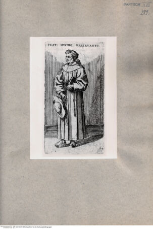 Vorderseite von  [http://creativecommons.org/publicdomain/mark/1.0/] Orden der Minderen Brüder Observanten - , bh078678. Foto.