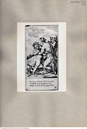 Vorderseite von  [http://creativecommons.org/publicdomain/mark/1.0/] Venus und Amor - , bh078691. Foto.