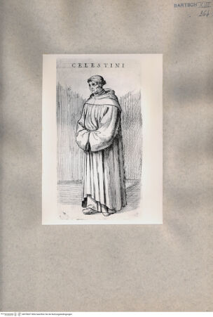 Vorderseite von  [http://creativecommons.org/publicdomain/mark/1.0/] Cölestiner - , bh078697. Foto.