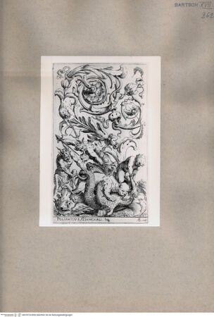 Vorderseite von  [http://creativecommons.org/publicdomain/mark/1.0/] Groteske - , bh078724. Foto.