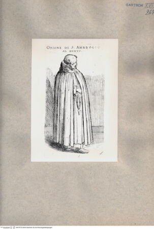 Vorderseite von  [http://creativecommons.org/publicdomain/mark/1.0/] Ambrosianer - , bh078725. Foto.