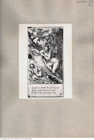 Vorderseite von  [http://creativecommons.org/publicdomain/mark/1.0/] Venus und Amor - , bh078727. Foto.