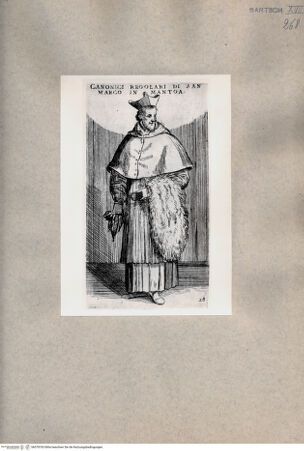 Vorderseite von  [http://creativecommons.org/publicdomain/mark/1.0/] Regularkanoniker von San Marco in Mantua - , bh078763. Foto.